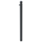 Dekorativ puller | Serie 475B | � 76 mm | fastmonteret, til indst�bning i beton med jordanker, total l�ngde ca. 1300 mm | uden l�s | med 1 �je